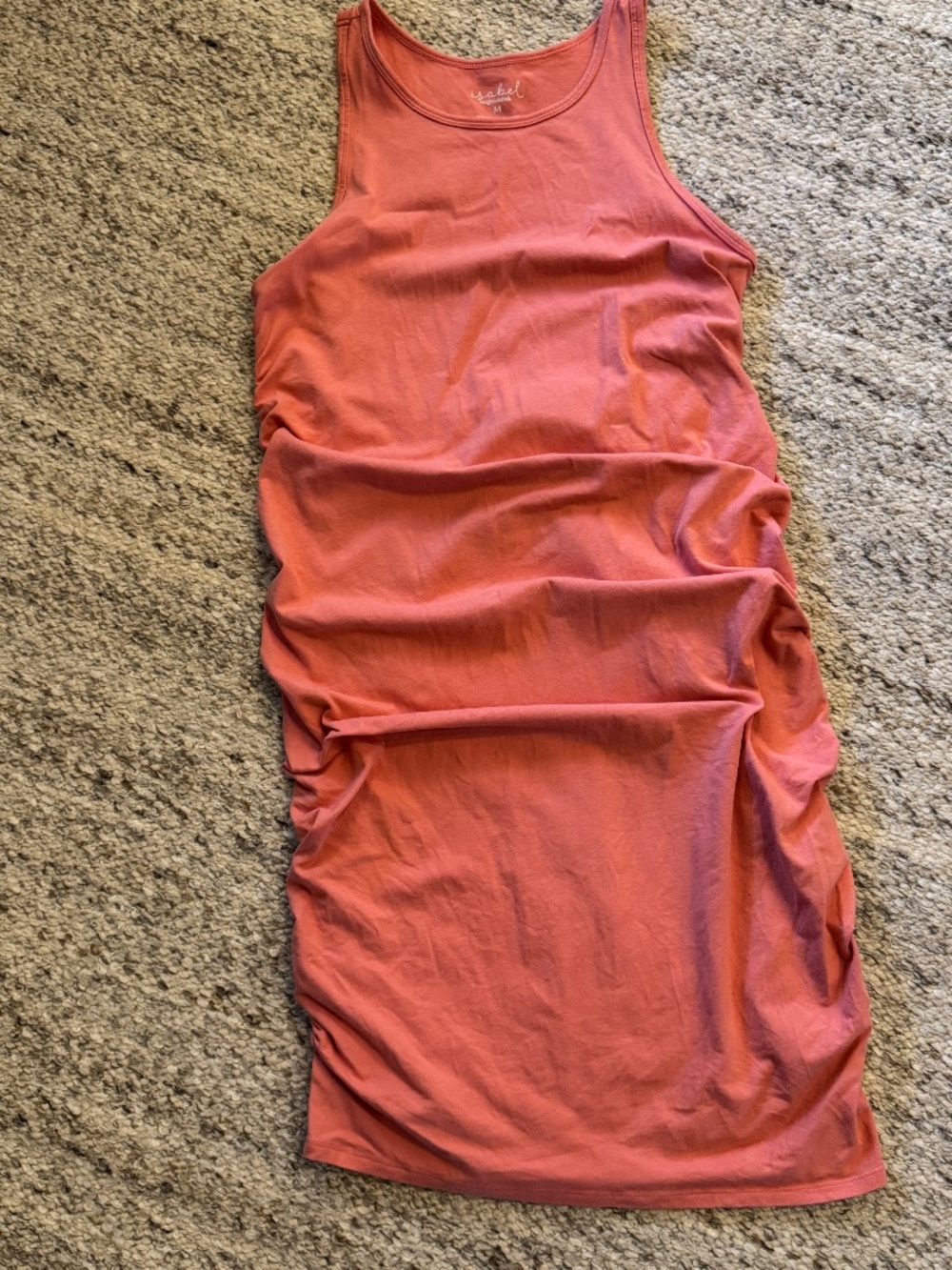 Fitted maternity dress | 95% cotton